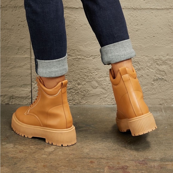 East Lion Corp Platform Combat Boots - Picture 6 of 7